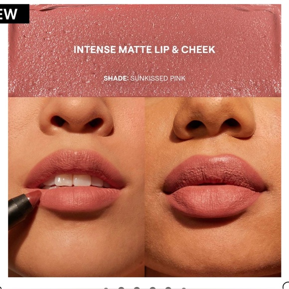 NIB Nudestix nude love lip palette cheek blush - Picture 6 of 6